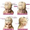 13X4 Brown Highlight Human Hair Wigs Pre Plucked 13X6 Straight Lace Front Wigs 360 Hd Lace Frontal Wig 13x6 Frontal Wig 22inches#130 Density view 4