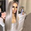 13X4 Ice Blonde Straight Lace Front Human Hair Wigs Ombre Ash gray9 Short Bob Wigs 13X6 Hd Lace Frontal Wig For Women Ice Blonde Straight 8inches#4x4 Closure Wig 180 view 1