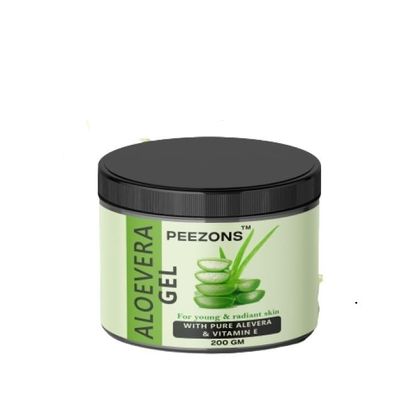 PEEZONS Alovera Gel For Young And Radiant Skin, Hair And Face - 200 GM (Pack Of 1)