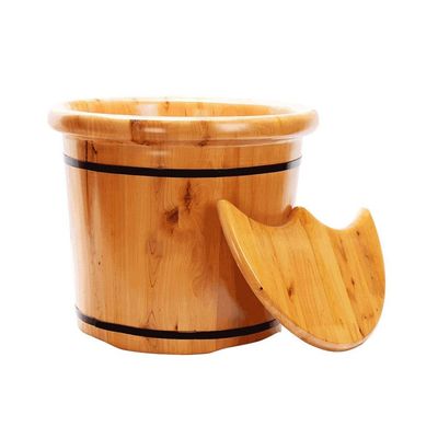 BABYCE Foot Massager Spa Foot Massage Spa for Home,Sauna Wooden Bucket,Relax Pedicure Foot Bath,Foot and Leg Spa for Adults Foot Spa Household Wash Ba