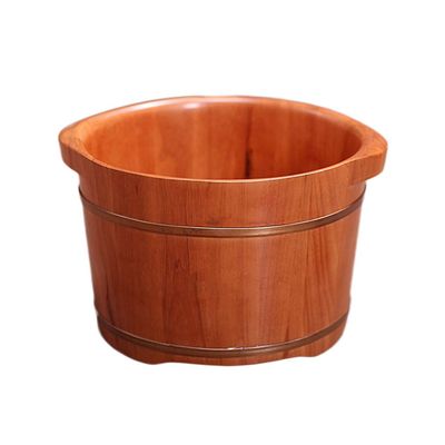 BABYCE Foot Massager Spa Wooden Foot Basin,Oak Foot Bath Barre,Pedicure Bowl Massage Barrels Pedicure Smooth and Delicate Pedicure Barrels Solid Wood Foot Tub Foot Spa Household Wash Ba