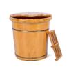 BABYCE Foot Massager Spa Foot and Leg Spa for Adults,Sauna Wooden Bucket,Relax Pedicure Foot Bath,Foot Massage Spa for Home Foot Spa Household Wash Ba view 2