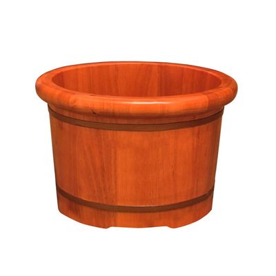 BABYCE Foot Massager Spa Wooden Foot Basin,Oak Foot Bath Barre,Pedicure Bowl Spa Massage Home Oak Foot Tub Smooth and Delicate Pedicure Barrels Foot Spa Household Wash Ba