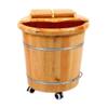 BABYCE Foot Massager Spa Foot and Leg Spa for Adults,Sauna Wooden Bucket,Foot Massage Spa for Home,Relax Pedicure Foot Bath Foot Spa Household Wash Ba view 1