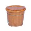 BABYCE Foot Massager Spa Wooden Foot Basin,Solid Wood Foot Tub Care Household Heightening Insulation with Lid Oak Foot Bath Foot Spa Household Wash Ba view 1