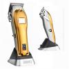 RomildaYuan Hair Trimmer All-Metal Wareless Hair Clipper with Charge Stand and Digital Display 440C Fade Blade Hair Care and Styling view 4