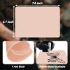 10 PCS Tattoo Practice Skins, 5.7 "x7.6" Double Sided Tattoo Fake Skin, Tattoo Artist Practice Skin for Tattooing Skills Improvement view 3