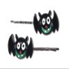 BATS Halloween - Handmade Bobby PIn Hair Clips Clothing Accessory - Set of 2 view 1