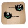 BATS Halloween - Handmade Bobby PIn Hair Clips Clothing Accessory - Set of 2 view 3