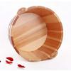 BABYCE Pedicure Foot Soak Tub Solid Wood Foot Tub,Wooden Foot Basin,Smooth and Delicate Pedicure Barrels,Pedicure Bowl Spa Massage Pedicure BarrelsFoot Bath Barrel Foot Spa Household Wash Ba view 3
