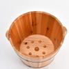 BABYCE Pedicure Foot Soak Tub Sauna Wooden Bucket,Foot Massage Spa for Home,Foot and Leg Spa for Adults,Relax Pedicure Foot Bath,Large Foot Bath Spa Tub Foot Spa Household Wash Ba view 4