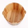 BABYCE Pedicure Foot Soak Tub Solid Wood Foot Tub,Wooden Foot Basin,Smooth and Delicate Pedicure Barrels,Pedicure Bowl Spa Massage Pedicure BarrelsFoot Bath Barrel Foot Spa Household Wash Ba view 4