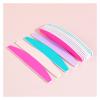 ZinNen RHAIYAN 10Pcs Nail File 180/180 New Colorful Half Moon Buffer File Gel Nail Polish Polishing Nails Accessories Pedicure Manicure Tools Specific (Color : Pink) view 4