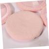 Beaupretty 15pcs Cotton Makeup Powder Puff for Foundation Loose Powder Applicators for Smooth Even Finish for Salon Home Travel Use Orange view 2