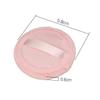 Beaupretty 15pcs Cotton Makeup Powder Puff for Foundation Loose Powder Applicators for Smooth Even Finish for Salon Home Travel Use Orange view 3