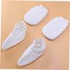 Beaupretty 2pairs Paraffin Wax Gloves for Heat Therapy Insulated Mitt Covers for Hand Feet Care Soft Cloth with Liner for Nourishing Dry view 2