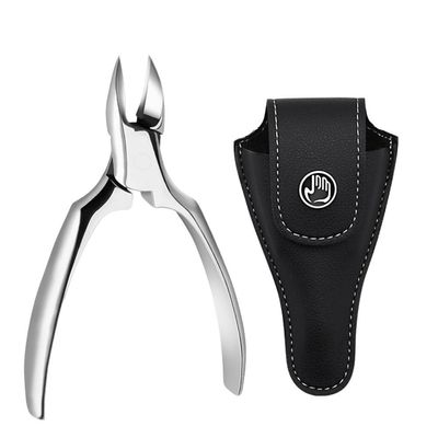 1set Cuticle Scissors Dead Skin Barb Trimming Storage Bag Cuticle Trimmer Remover Manicure Pedicure