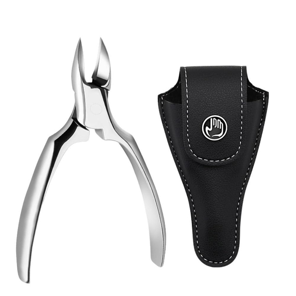 1set Cuticle Scissors Dead Skin Barb Trimming Storage Bag Cuticle Trimmer Remover Manicure Pedicure