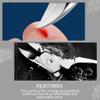 1set Cuticle Scissors Dead Skin Barb Trimming Storage Bag Cuticle Trimmer Remover Manicure Pedicure view 4