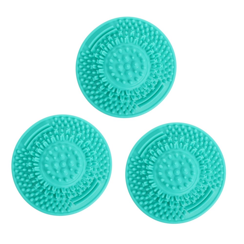 Beaupretty 12pcs Unique Appearance Makeup Brush Cleaner Brush Cleaning Cup Mat Makeup Scrubber