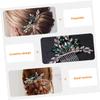 Beavorty 4pcs Bridal Hair Side Comb Rhinestones Elegant Hair Accessories for Weddings Lightweight Headdress Easy to Wear for Bride Special Occasions Stunning Comb view 4