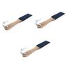 Beaupretty 3pcs Callus Remover Foot File Double-Sided Foot Scrubber Wooden Handle for Instant Smoothness view 1