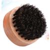 Beavorty 2pcs Bristle Beard Comb Wooden Handle Portable Beard Styling Tool for Men Professional Grooming Accessories for Softening and Facial Hair for Bearded Men view 2
