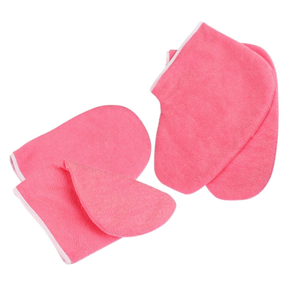 Beavorty 1set Wax Therapy Set for Hands and Feet Nourishing Paraffin Gloves and Socks Moisturizing Kit for Spa and Home Use Professional Skin Care Accessories for Softening Dry Skin