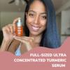 Minimo Skin Essentials Glow on Glow Combo Pack: Glow Turmeric Face Scrub (5 oz) + Glow in a Bottle Ultra-Concentrated Turmeric Serum (1 oz) view 4