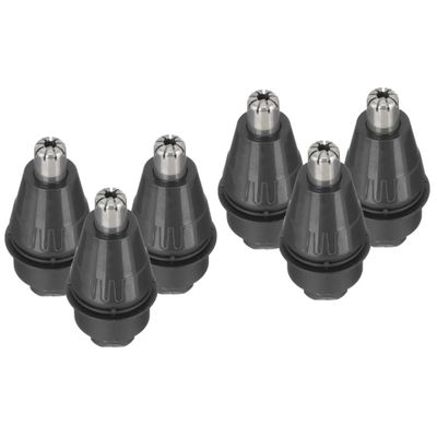 Beavorty 6pcs Nose Hair Trimmer Replacement Heads Compatible Pikapipy Nose Hair Remover Electric Parts Beard Razor Head Replacement