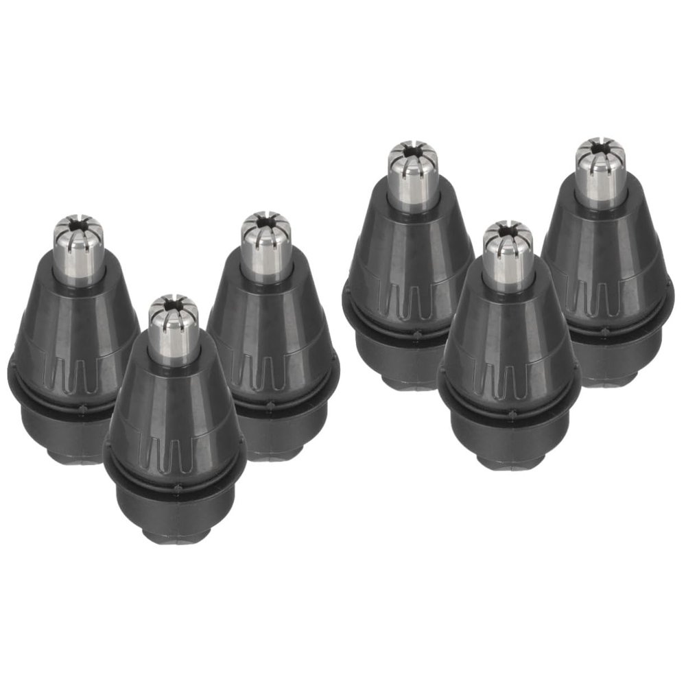 Beavorty 6pcs Nose Hair Trimmer Replacement Heads Compatible Pikapipy Nose Hair Remover Electric Parts Beard Razor Head Replacement