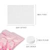 Classycoo Compressed Towel 200 PCS Mini Tablets Disposable Portable Face Towel Cotton Coin Tissue for Travel, Camping, Hiking, Sport, Beauty Salon, Home Hand Wipes and Other Outdoor Activities Pink view 2