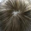 Toupee For Men Full Poly Skin Hair Replacement For Men Human Hair Mens Toupee Hairpiece System For Men8"X10"#4 Medium Brown-110% Medium density view 4