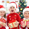 100 Pcs Christmas Tattoos Stickers, Temporary Tattoo Party Stickers Decorations for Water Bottles, Stationery, Laptop, Envelopes Gifts Tattoos Holiday Stickers view 2