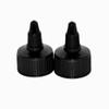 100pcs/lot,Black twist lid,Plastic Bottle Cover,28-410 Twist-off Gel water coverCaps for Hair Gel Bottle view 1