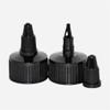 100pcs/lot,Black twist lid,Plastic Bottle Cover,28-410 Twist-off Gel water coverCaps for Hair Gel Bottle view 3