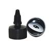 100pcs/lot,Black twist lid,Plastic Bottle Cover,28-410 Twist-off Gel water coverCaps for Hair Gel Bottle view 4