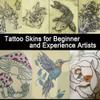 21 PCS Tattoo Practice Skins with Transfer Paper, Tattoo Practice Skins Pre Stenciled, 6PCS Blank Fake Tattoo Skins &15PCS Tattoo Tracing Stencil Paper,Tattoo Skin Practice Tattooing for Beginners Kit view 4