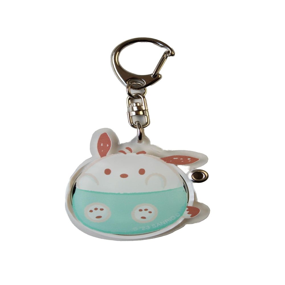 (Yamamura) Eye Planning Sanrio Mirror Key Holder Hand Mirror Mirror Keychain Makeup Pochacco SS04 PC