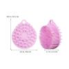 4 Pcs Shower Scrubber for Body Bath Brush Silicon Body Wash Brush Shower Silicone Wash Scrubber Bath Silicone Scrubber Shower Scrubber view 2