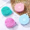 4 Pcs Shower Scrubber for Body Bath Brush Silicon Body Wash Brush Shower Silicone Wash Scrubber Bath Silicone Scrubber Shower Scrubber view 4