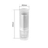 10pcs Empty Lipstick Tubes Clear Plastic Lipstick Tubes Refillable Lip Balm Tube Lip Balm Tubes Empty White Bulk for DIY view 2
