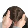 AIRAO Mono Top Base Women Human Hair Topper With Clips On Size 5"*6" (18 Inch, 2# Dark Brown) view 2