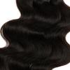 TIJRLGVBN Bulk Human Hair Body Wave 3 Bundles (150g) - Boho Knotless & Box Braids 26 InchNatural Black view 3