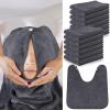 VitalCozy 12 Pieces Facial Towels Split Design Soft Esthetician Towels Removing Spa Microfiber Face Cloth for Home Salon Facial Steam Massage and Cleansing(Dark Gray) view 1