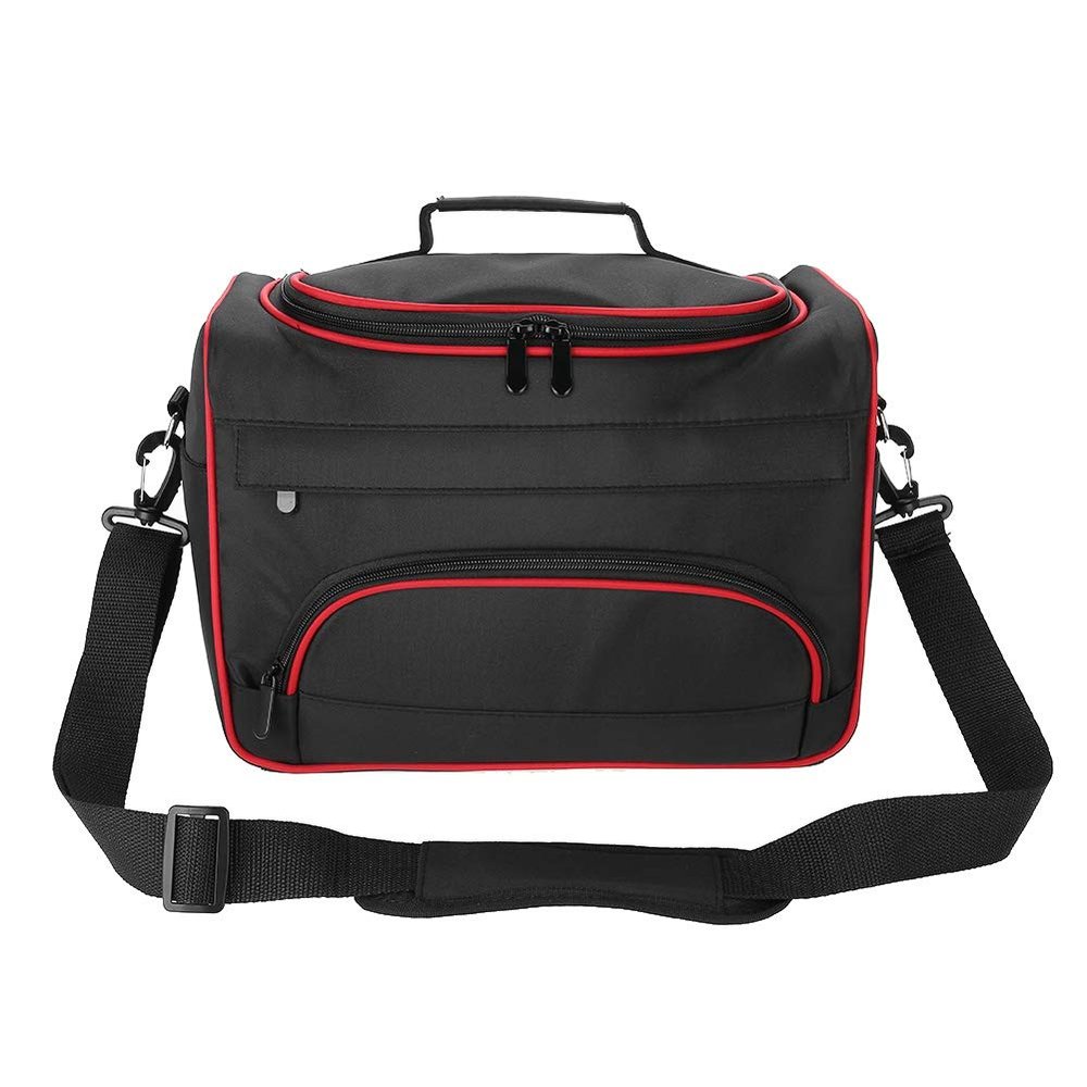 Large Capacity Pro Hairdressing Hair Equipment Salon Tool Carrying Bag Travel Storage Case Bag Durable Hairdressing Bag(Black)