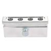 4 Cavities DIY Lipstick Mold Aluminum Alloy Lip Balm Maker Tool Durable Lipstick Making Mold Accessories(Single Use) view 1