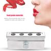 4 Cavities DIY Lipstick Mold Aluminum Alloy Lip Balm Maker Tool Durable Lipstick Making Mold Accessories(Single Use) view 2