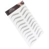 Long Lasting Eyebrow Transfers Sticker, Household Portable Women Eyebrow Tattoo Sticker, Easy to Peel Off Eyebrow Style Sticker or Eyebrow Grooming Shaping (BLACK-08) view 3