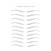 Long Lasting Eyebrow Transfers Sticker, Household Portable Women Eyebrow Tattoo Sticker, Easy to Peel Off Eyebrow Style Sticker or Eyebrow Grooming Shaping (BLACK-08) view 4